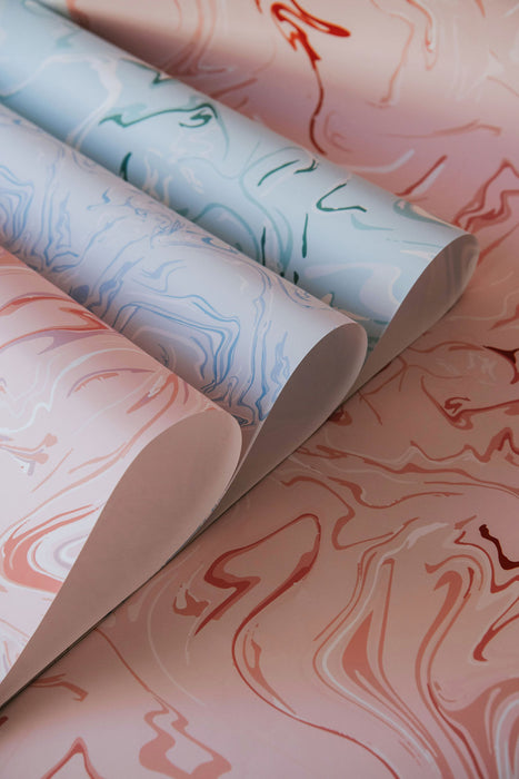 Marble Print Wrapping Paper