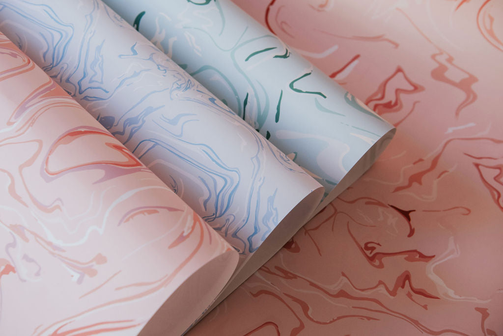 Marble Print Wrapping Paper