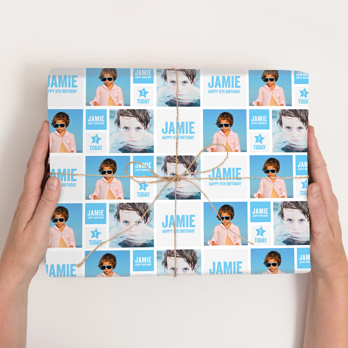 Personalised Photographic Wrapping Paper