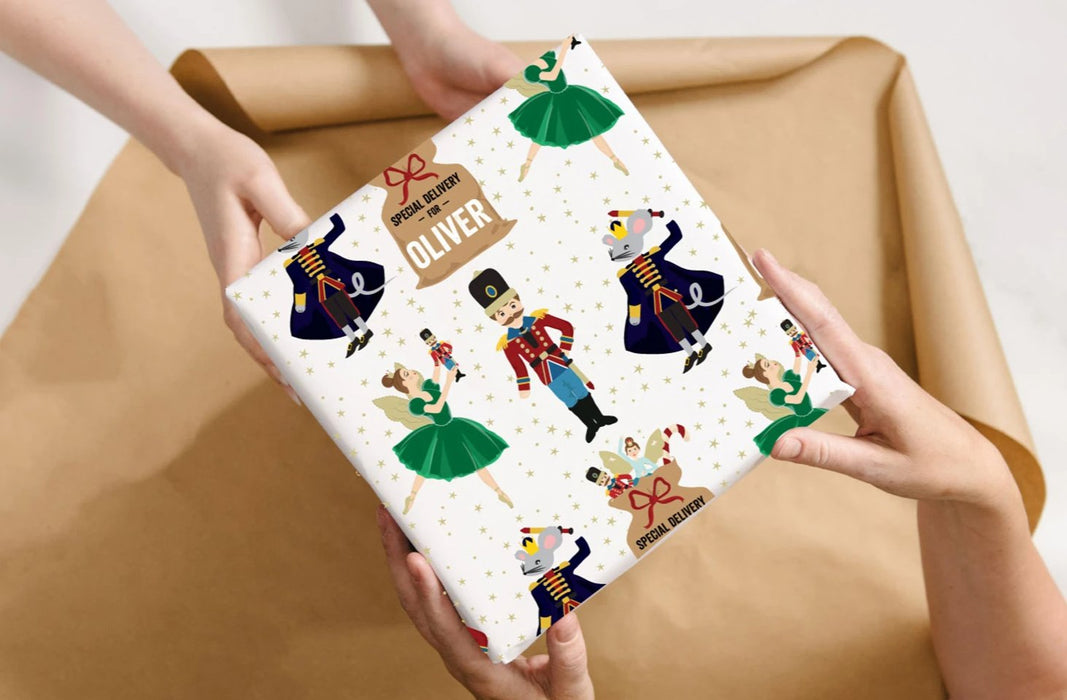 Nutcracker Personalised Wrapping Paper