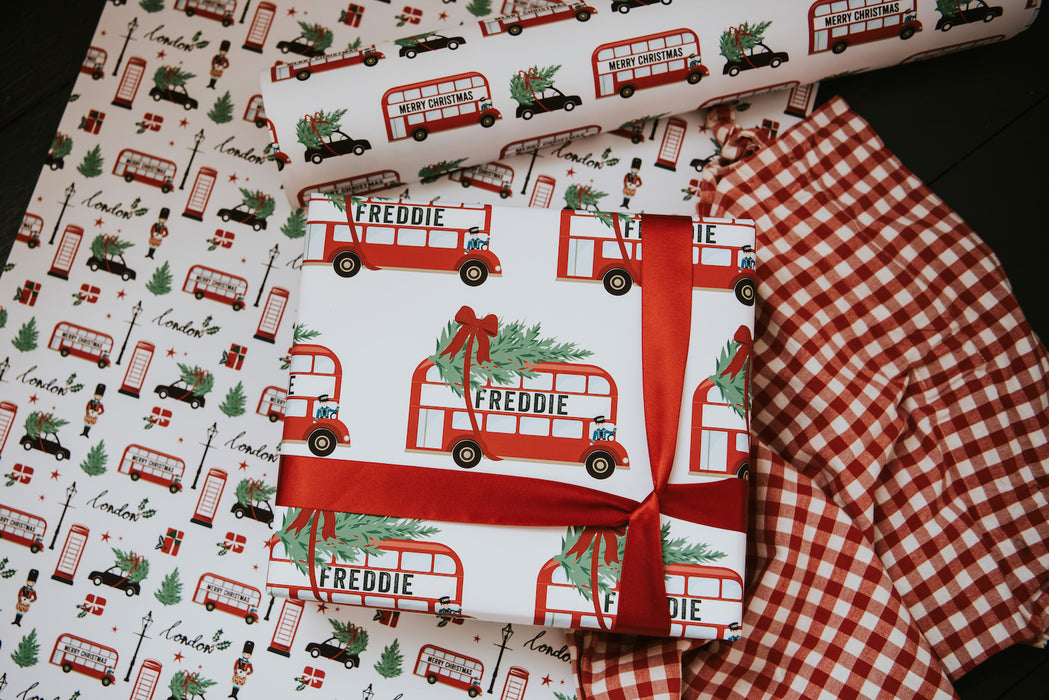 Personalised London Wrapping Paper Collection