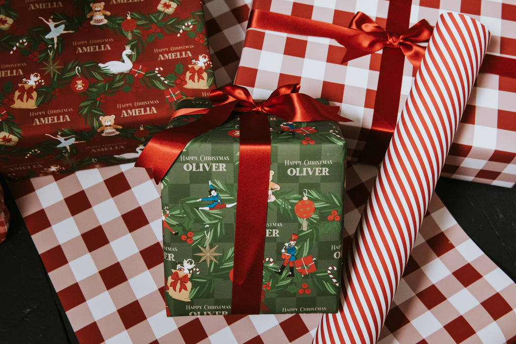 Personalised Christmas Tales Wrapping Paper