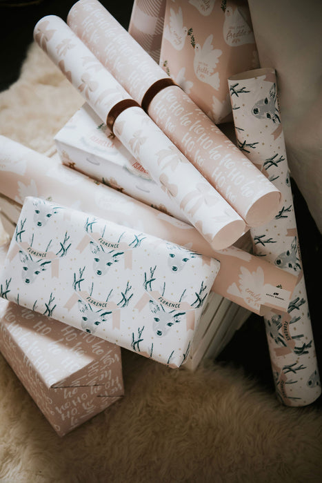 Personalised Deer Wrapping Paper