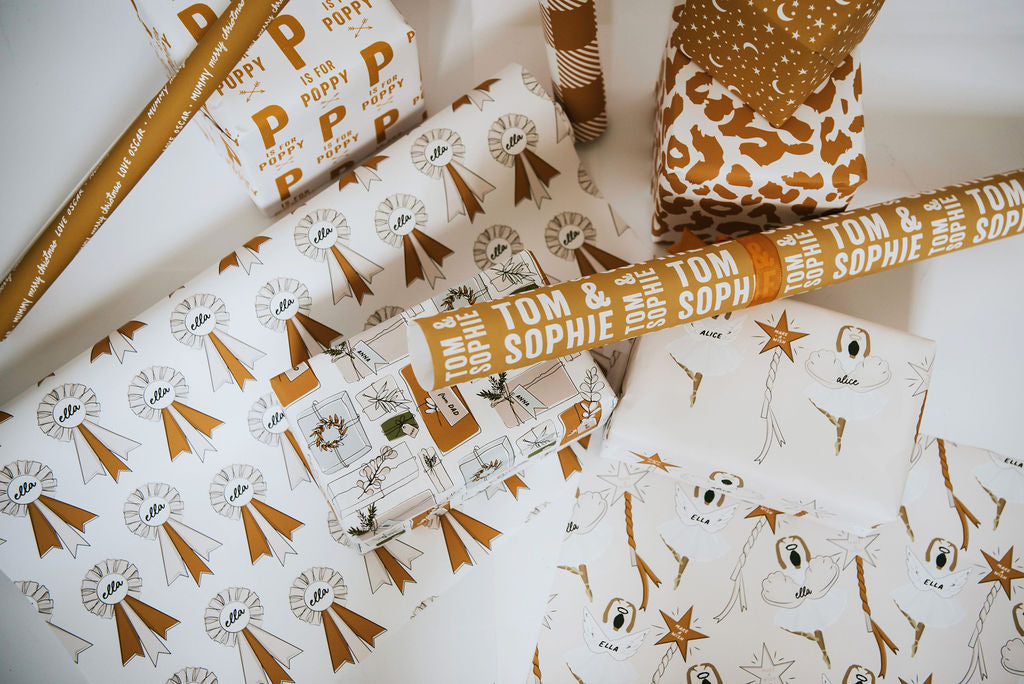 Personalised Presents Wrapping Paper